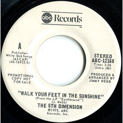 The Fifth Dimension Walk Your Feet In The Sunshine USED VINYL 7INCH 45 RPM PROMO