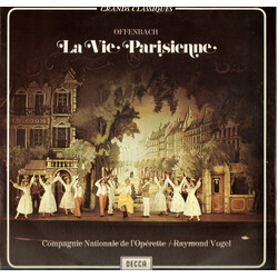 Jacques Offenbach / Compagnie Nationale De L'Opérette / Raymond Vogel La Vie Parisienne Vinyl LP USED