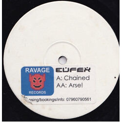 Eufex Chained / Arse! USED VINYL 12INCH WHITE LABEL