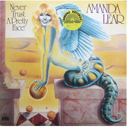 Amanda Lear Never Trust A Pretty Face Vinyl LP USED