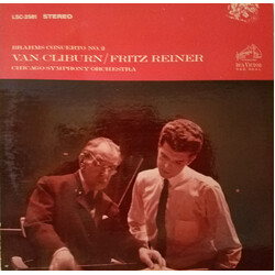 Johannes Brahms / Van Cliburn / Fritz Reiner / The Chicago Symphony Orchestra Concerto No. 2 Vinyl LP USED