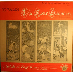 Antonio Vivaldi / Zagrebački Solisti / Antonio Janigro / Jan Tomasow The Four Seasons Vinyl LP USED