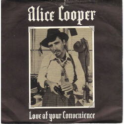 Alice Cooper (No More) Love At Your Convenience USED VINYL 7INCH 45 RPM SINGLE