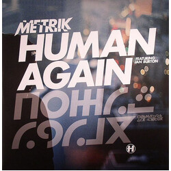 Metrik (2) Human Again USED VINYL 12INCH 45 RPM SINGLE