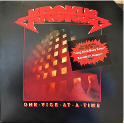 Krokus One Vice At A Time Vinyl LP USED