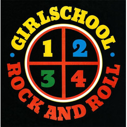 Girlschool 1-2-3-4 Rock And Roll USED VINYL 12INCH 45 RPM SINGLE STEREO