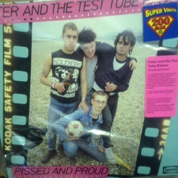 Peter And The Test Tube Babies Pissed And Proud Vinyl LP USED