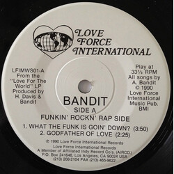 Bandit (27) What The Funk Is Goin' Down? / The Skids USED VINYL 7INCH 33 S RPM EP