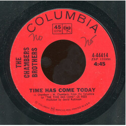 The Chambers Brothers Time Has Come Today USED VINYL 7INCH 45 RPM SINGLE STYRENE