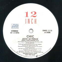 Chic Jack Le Freak VINYL 12" USED