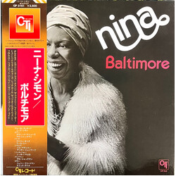 Nina Simone Baltimore Vinyl LP USED