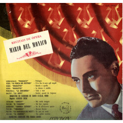 Mario Del Monaco Recitais De Opera Vinyl LP USED