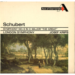 Franz Schubert / Josef Krips / The London Symphony Orchestra Great C Major Symphony Vinyl LP USED