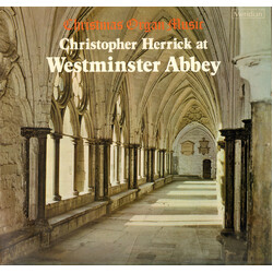 Christopher Herrick Christmas Organ Music Christopher Herrick At Westminster Abbey Vinyl LP USED