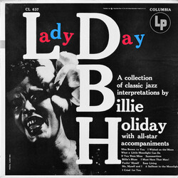 Billie Holiday Lady Day Vinyl LP USED