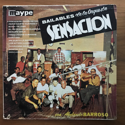Orquesta Sensación Bailables con Abelardo Barroso Vinyl LP USED