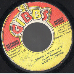 Marcia Aitken When I Need Love USED VINYL 7INCH 45 RPM