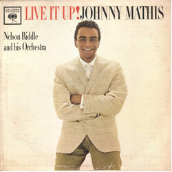 Johnny Mathis Live It Up! Vinyl LP USED
