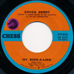 Chuck Berry My Ding-A-Ling / Johnny B. Goode USED VINYL 7INCH 45 RPM SINGLE STYRENE