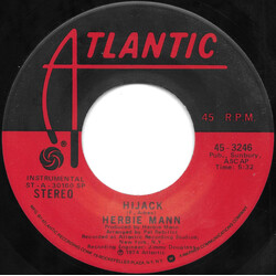 Herbie Mann Hijack / The Orient Express USED VINYL 7INCH 45 RPM SINGLE REPRESS STEREO