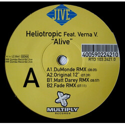 Heliotropic / Verna V Alive USED VINYL 12INCH