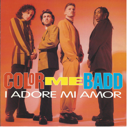 Color Me Badd I Adore Mi Amor Vinyl 7" USED