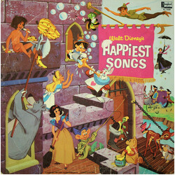 Various Walt Disney's Happiest Songs Vinyl LP USED