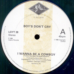 Boys Don't Cry I Wanna Be A Cowboy VINYL 12" USED