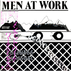 Men At Work Business As Usual Vinyl LP USED
