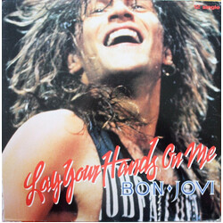 Bon Jovi Lay Your Hands On Me USED VINYL 12INCH 33 S RPM SINGLE