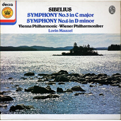 Jean Sibelius / Wiener Philharmoniker / Lorin Maazel Symphony No.3 In C Major / Symphony No.6 In D Minor Vinyl LP USED