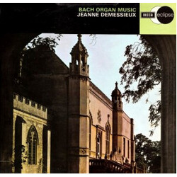 Johann Sebastian Bach / Jeanne Demessieux Bach Organ Music Vinyl LP USED