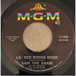 Sam The Sham & The Pharaohs Lil' Red Riding Hood USED VINYL 7INCH 45 RPM SINGLE STYRENE MONO