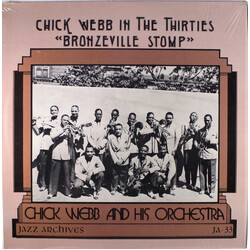 Chick Webb And His Orchestra Chick Webb In The Thirties "Bronzville Stomp" Vinyl LP USED