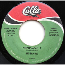 Hosanna Hipit USED VINYL 7INCH 45 RPM