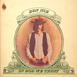 Don Nix In God We Trust Vinyl LP USED