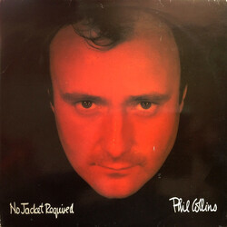 Phil Collins No Jacket Required Vinyl LP USED