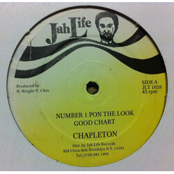 Capleton / Chicken Hawk (2) Number 1 Pon The Look Good Chart / Hawk De Pon The Mike USED VINYL 12INCH 45 RPM