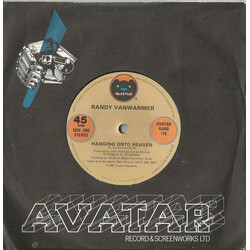 Randy Vanwarmer Hanging Onto Heaven / The Beat Of Love USED VINYL 7INCH SINGLE