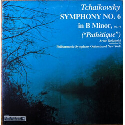 Artur Rodzinski / The New York Philharmonic Orchestra Tchaikovsky: Symphony No. 6 In B Minor, Op. 74 ("Pathetique") Vinyl LP USED