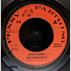 The James Boys (2) Over And Over USED VINYL 7INCH 45 RPM SINGLE