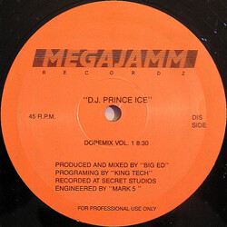 DJ Prince Ice Dopemix Vol. 1 USED VINYL 12INCH 45 RPM PARTIALLY MIXED