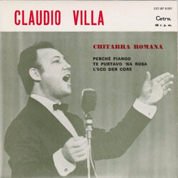 Claudio Villa Chitarra Romana USED VINYL 7INCH EP 45 RPM