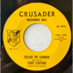Terry Stafford Follow The Rainbow USED VINYL 7INCH 45 RPM STYRENE