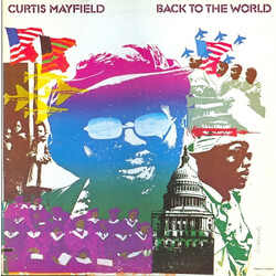 Curtis Mayfield Back To The World Vinyl LP USED