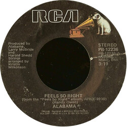 Alabama Feels So Right USED VINYL 7INCH 45 RPM SINGLE