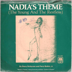 Barry De Vorzon / Perry Botkin Jr. Nadia's Theme (The Young And The Restless) USED VINYL 7INCH 45 RPM SINGLE STYRENE STEREO