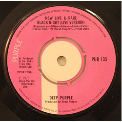 Deep Purple New Live & Rare USED VINYL 7INCH EP
