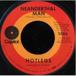 Hotlegs Neanderthal Man USED VINYL 7INCH 45 RPM SINGLE MONO