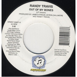Randy Travis Out Of My Bones USED VINYL 7INCH 45 RPM SINGLE